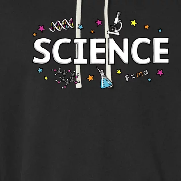 Science May The Force Be With You Funny Garment-Dyed Fleece Hoodie