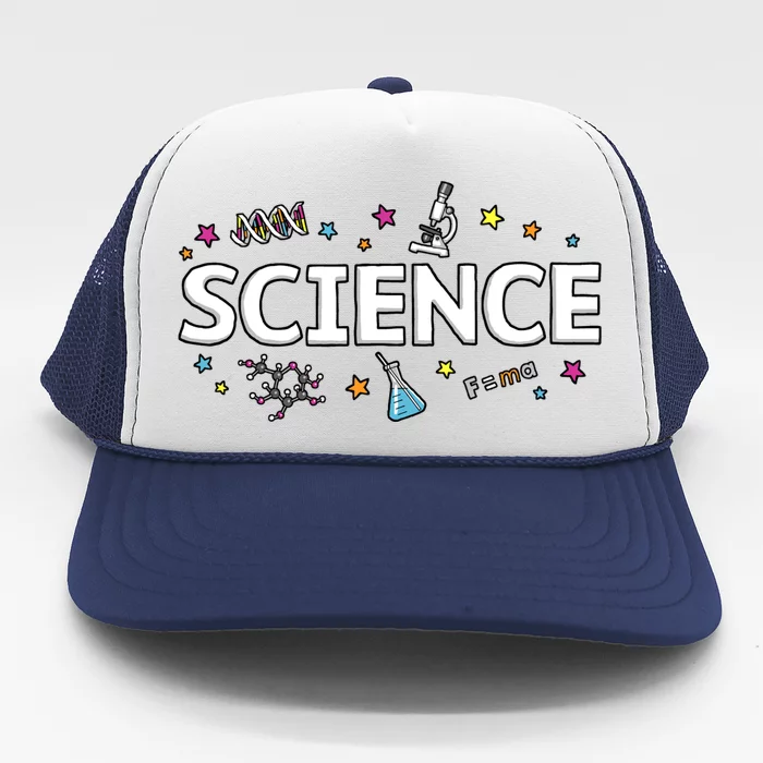 Science May The Force Be With You Funny Trucker Hat