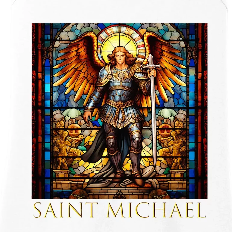 Saint Michael The Archangel Ladies Essential Tank