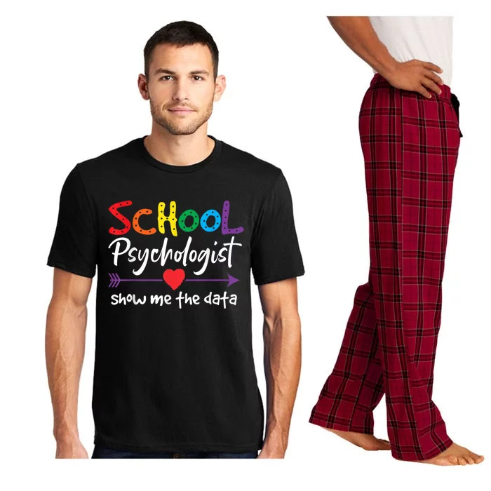 Show Me The Data School Psychologist Pajama Set