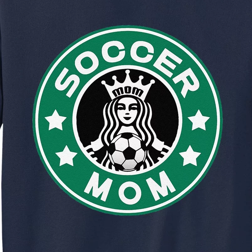 Soccer Mom Team Mom Best Mother Soccer Car Pool Tall Sweatshirt