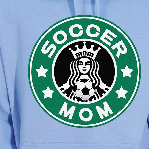 Soccer Mom Team Mom Best Mother Soccer Car Pool Unisex Surf Hoodie