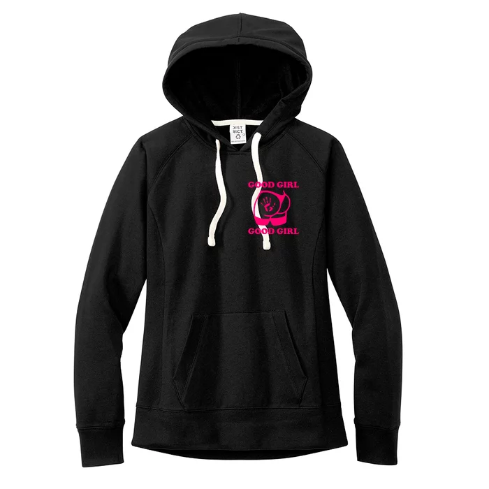 Spank Me Thats The Only Way I Learn Funny Saying Women's Fleece Hoodie