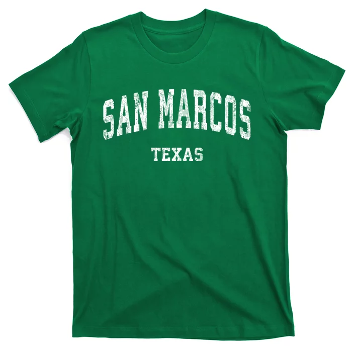 San Marcos Texas Tx Vintage Varsity Sports T-Shirt