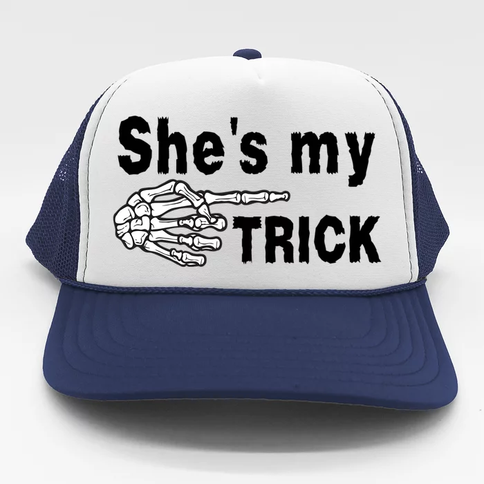 Shes My Trick Cute Gift Trucker Hat