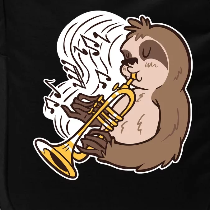 Sloth Musical Trumpet Impact Tech Backpack