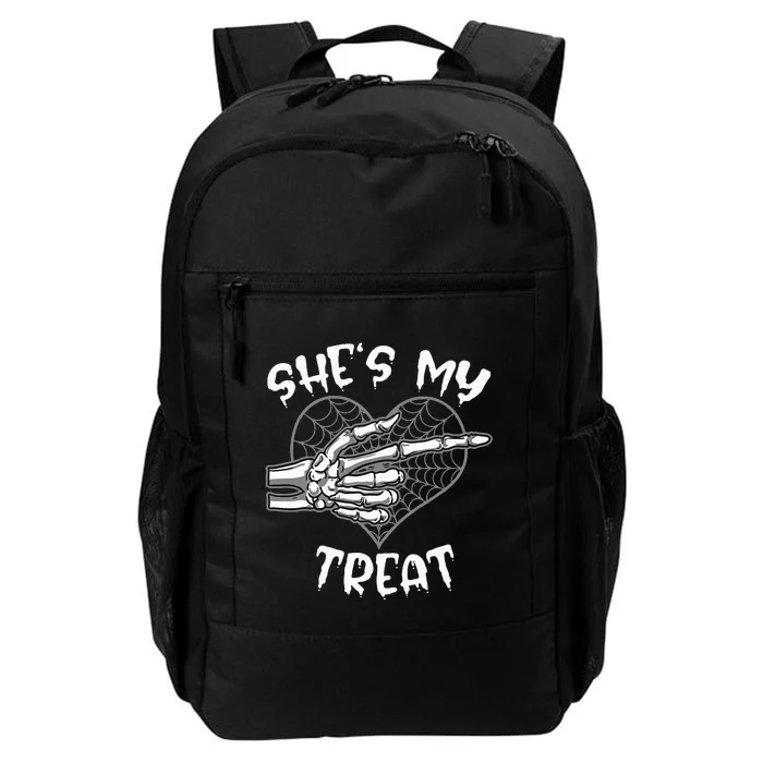 SheS My Treat Funny Halloween Matching Couple Daily Commute Backpack