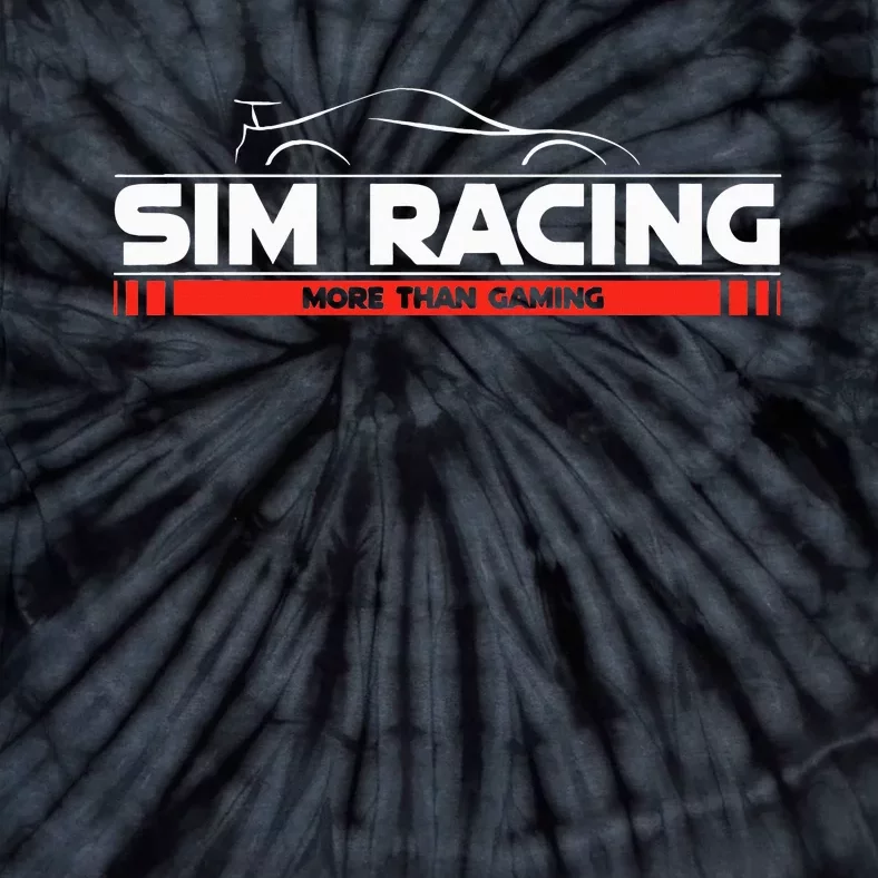 SimRacing More than Gaming Wheel Race Simulator Tie-Dye T-Shirt