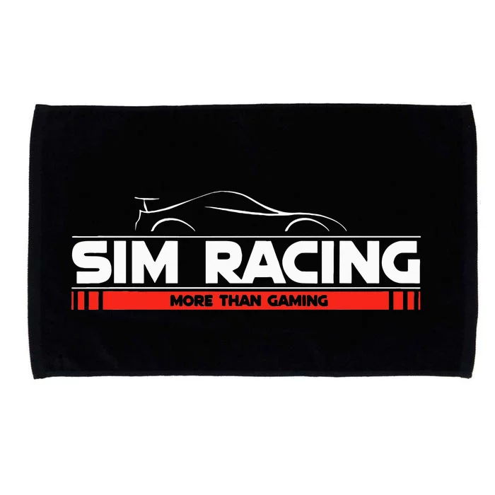 SimRacing More than Gaming Wheel Race Simulator Microfiber Hand Towel