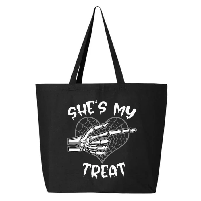 Shes My Treat Funny Halloween Matching Couple Boyfriend 25L Jumbo Tote