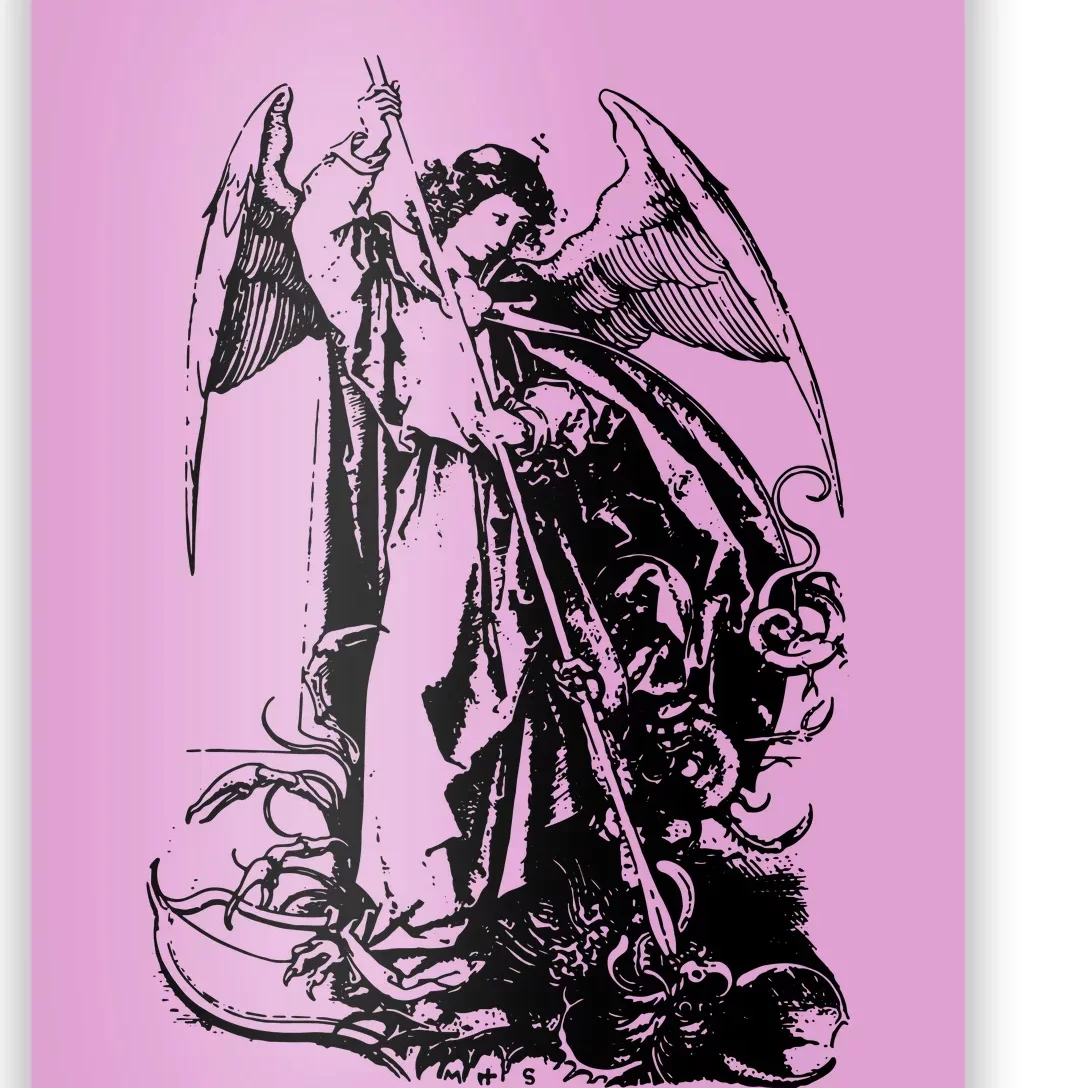 St Michael The Archangel Angel Poster