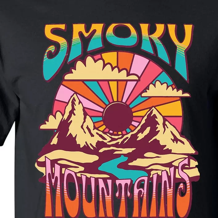 Smoky Mountains Tennessee Nature Hiking Mountains Outdoors Tall T-Shirt