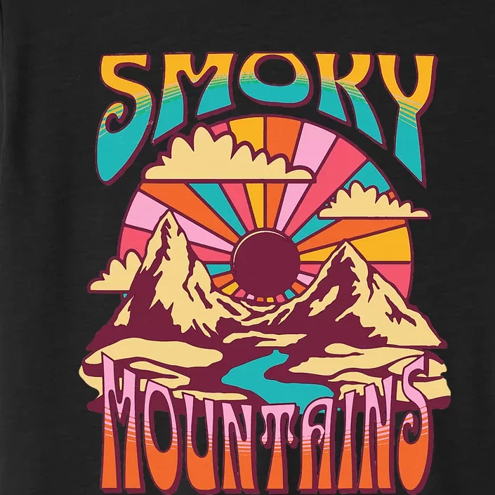 Smoky Mountains Tennessee Nature Hiking Mountains Outdoors ChromaSoft Performance T-Shirt