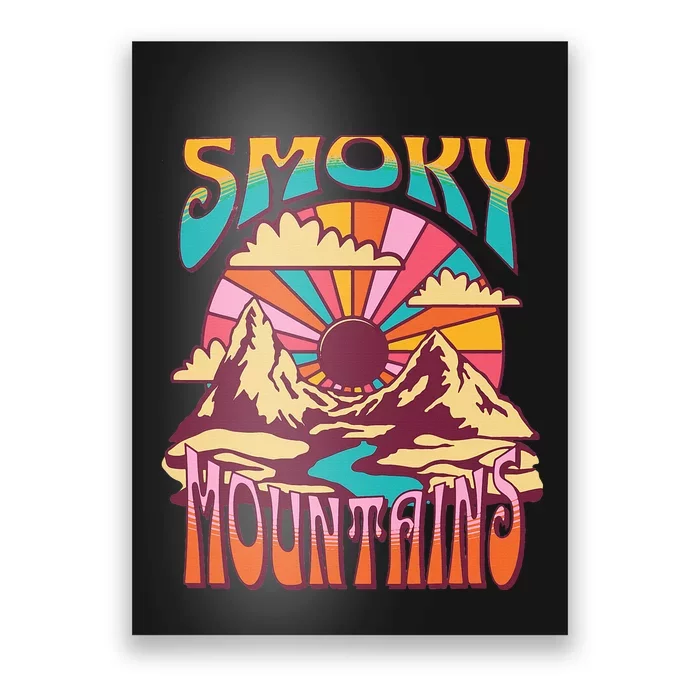 Smoky Mountains Tennessee Nature Hiking Mountains Outdoors Poster