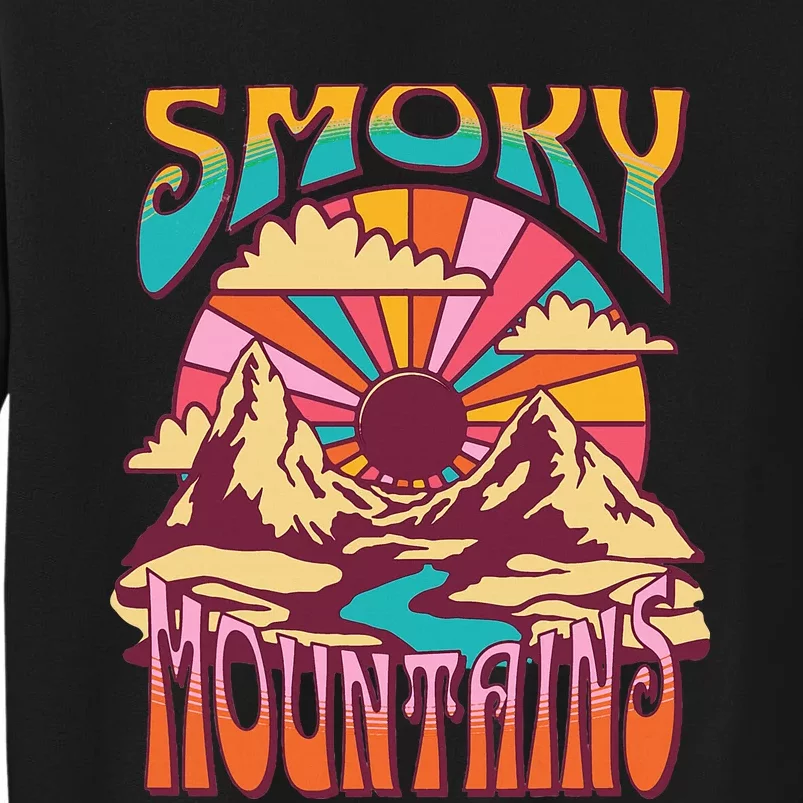 Smoky Mountains Tennessee Nature Hiking Mountains Outdoors Tall Sweatshirt