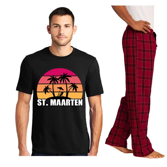 St Maarten Travel Vacation Souvenir Gift Pajama Set