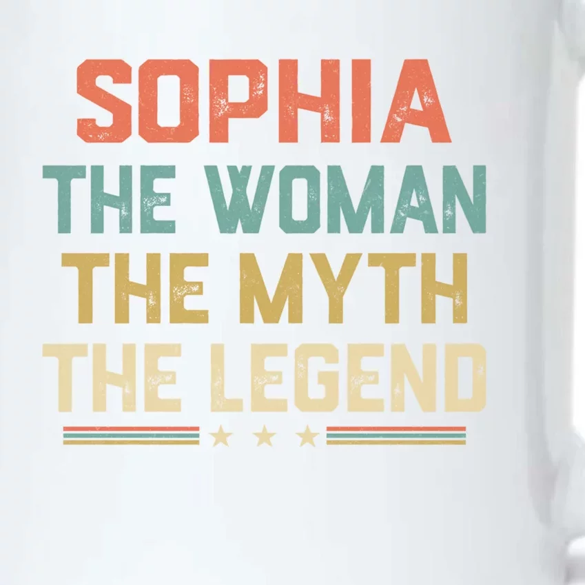 Sophia Myth The Legend Gift Sophia First Name Cool Gift Black Color Changing Mug