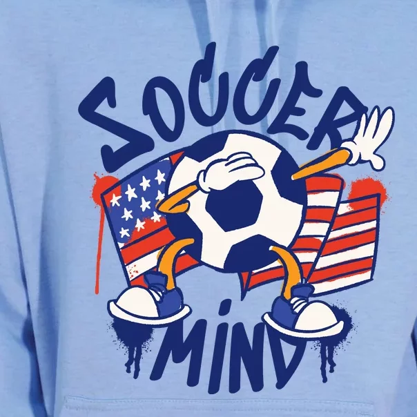 Soccer Mind USA Unisex Surf Hoodie