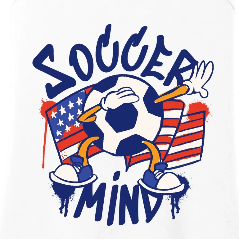 Soccer Mind USA Ladies Essential Tank