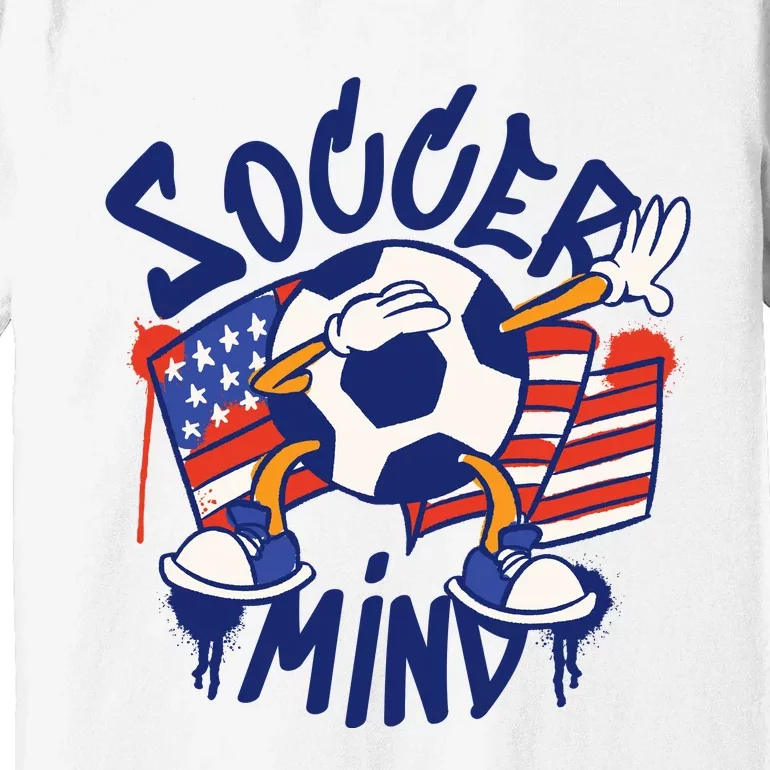 Soccer Mind USA Premium T-Shirt