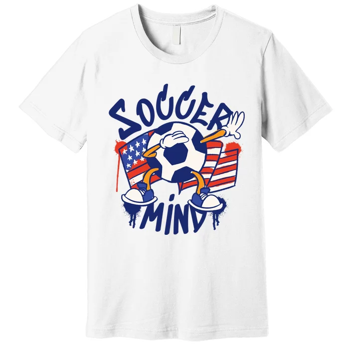 Soccer Mind USA Premium T-Shirt