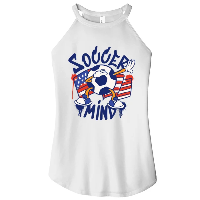 Soccer Mind USA Women’s Perfect Tri Rocker Tank