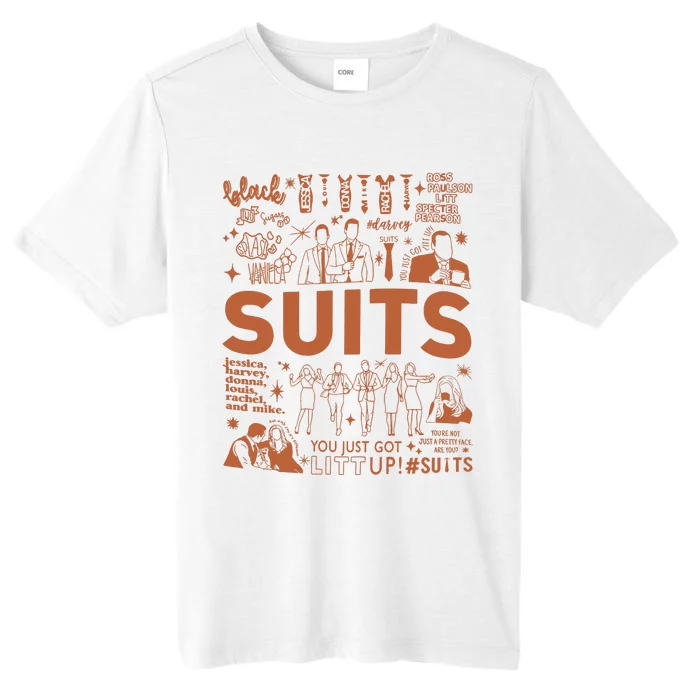 Suits Movie Vintage Harvey Specter Vintage ChromaSoft Performance T-Shirt