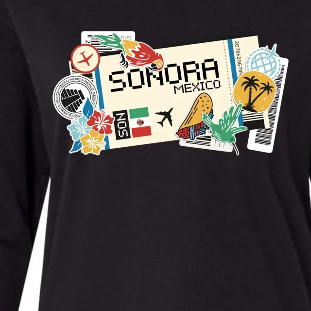 Sonora Mexican Vacation Holidays Estado De Sonora Mexico Funny Gift Womens Cotton Relaxed Long Sleeve T-Shirt