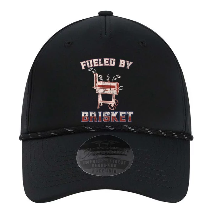 Smoking Meat Vintage Barbecue Lover Fueled By Brisket Gift Performance The Dyno Cap