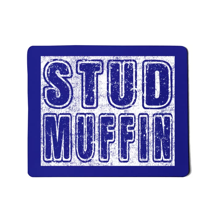 Stud Muffin Vintage Graphic Muffin Pun Meaningful Gift Mousepad