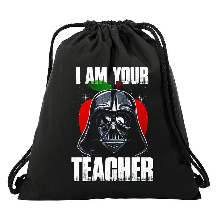 Star Movie Wars Im Your Teacher Appreciation Teacher May The 4th Be With You Drawstring Bag