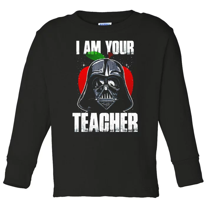 Star Movie Wars Im Your Teacher Appreciation Teacher May The 4th Be With You Toddler Long Sleeve Shirt