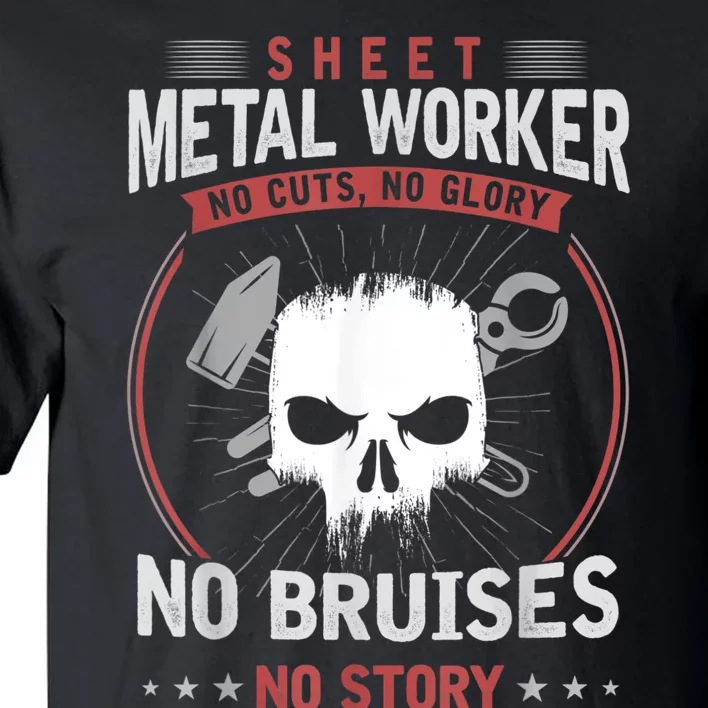 Sheet Metal Worker Tall T-Shirt