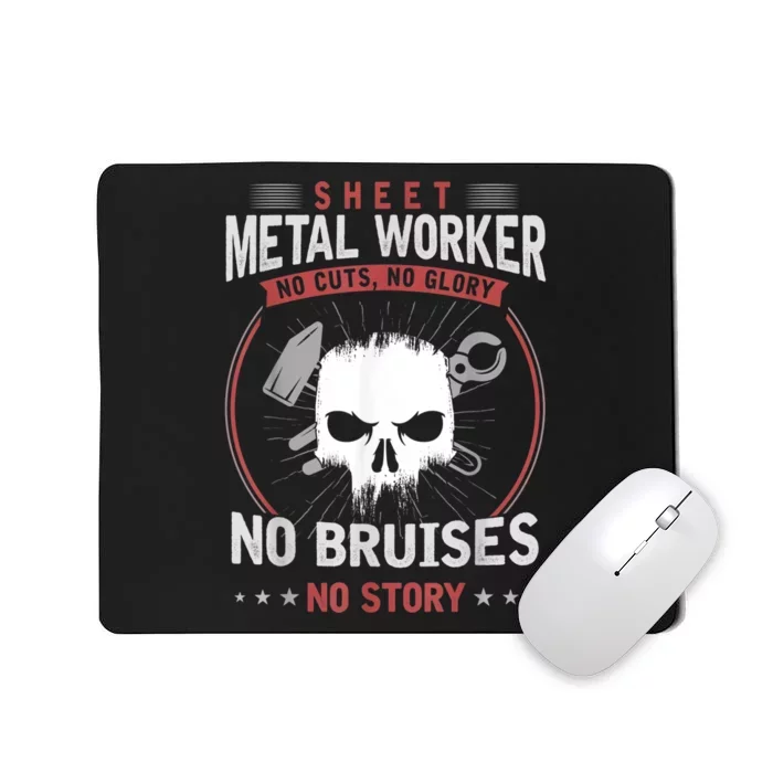 Sheet Metal Worker Mousepad