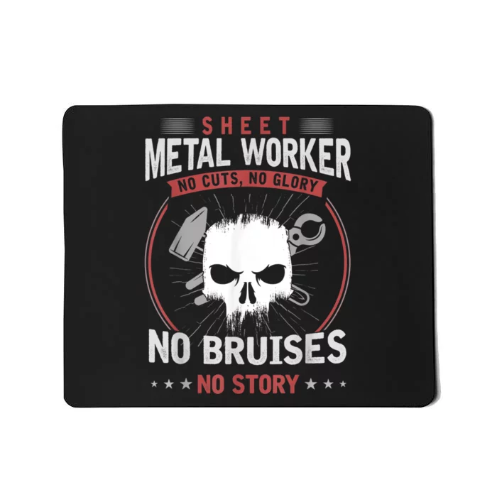 Sheet Metal Worker Mousepad