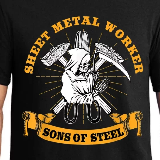 Sheet Metal Worker Funny Sons Of S L Pajama Set