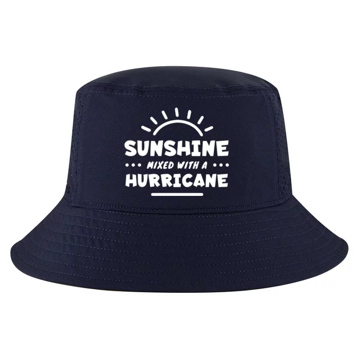 Sunshine Mixed With A Hurricane Gift Cool Comfort Performance Bucket Hat