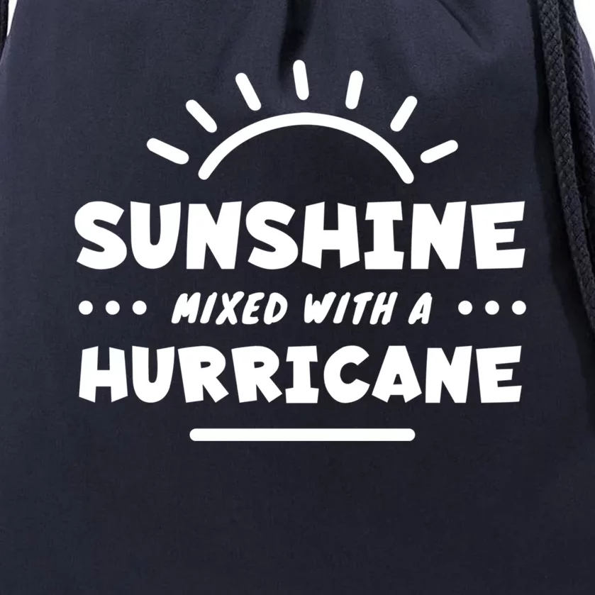 Sunshine Mixed With A Hurricane Gift Drawstring Bag