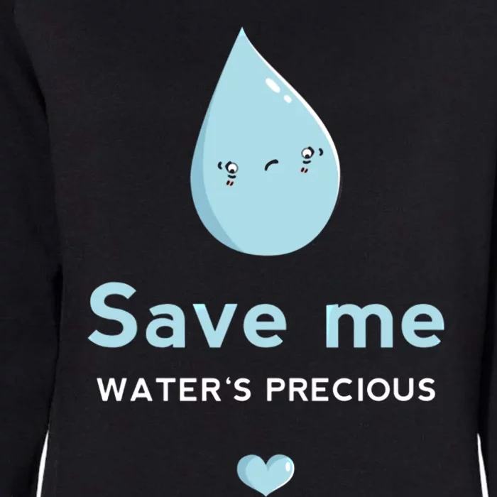 Save Me Water's Precious Gift Womens California Wash Sweatshirt