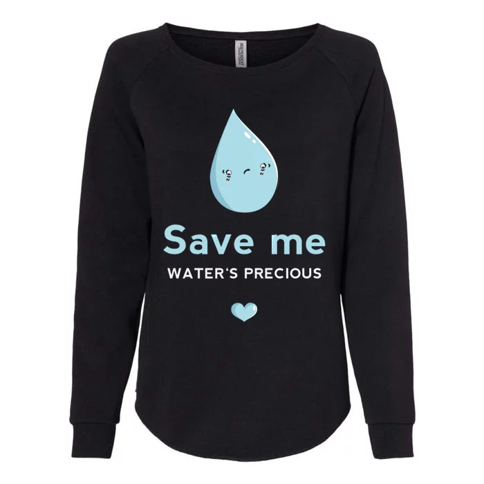 Save Me Water's Precious Gift Womens California Wash Sweatshirt