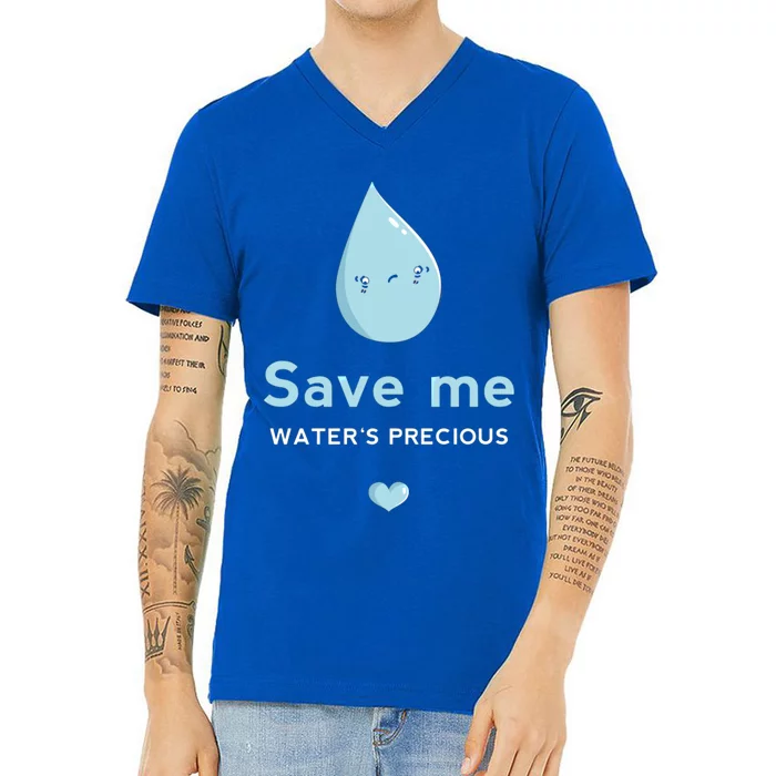 Save Me Water's Precious Gift V-Neck T-Shirt