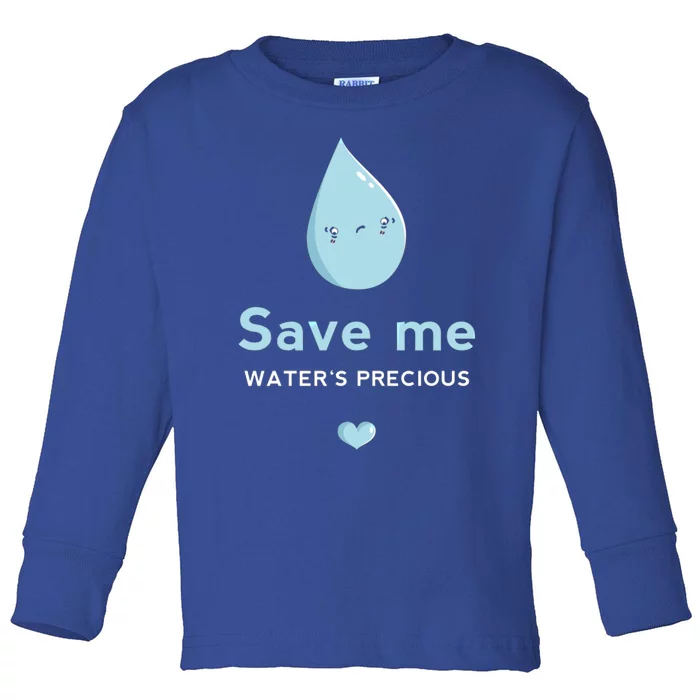 Save Me Water's Precious Gift Toddler Long Sleeve Shirt