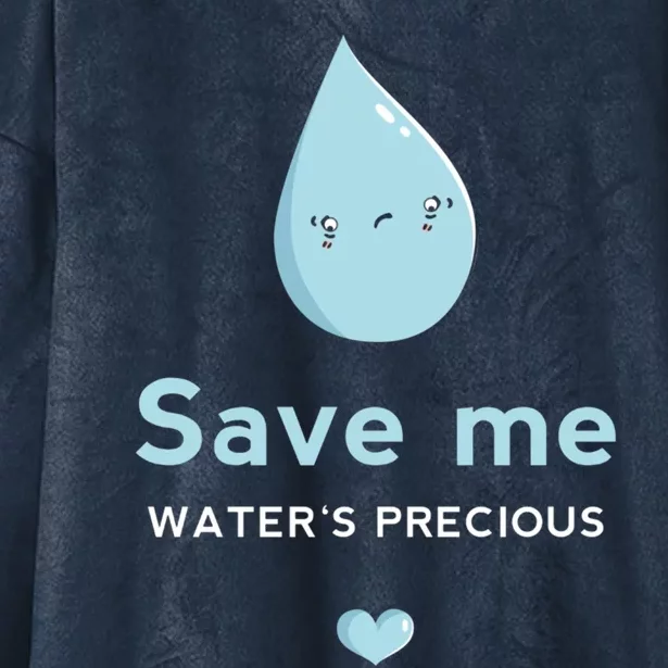 Save Me Water's Precious Gift Hooded Wearable Blanket