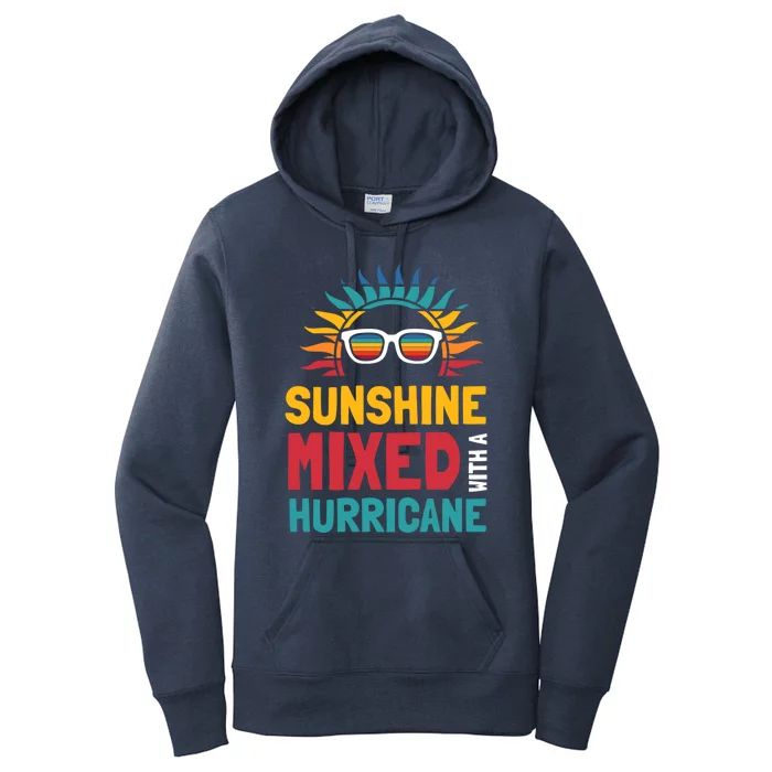 Sunshine Mixed With A Hurricane Gift Women's Pullover Hoodie