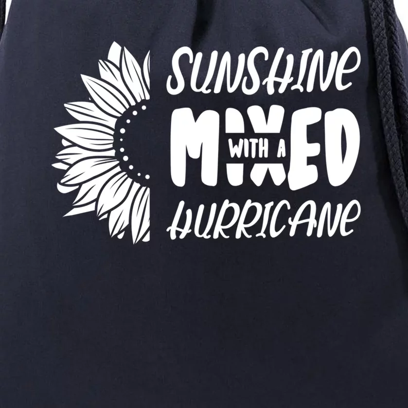 Sunshine Mixed With A Hurricane Gift Drawstring Bag