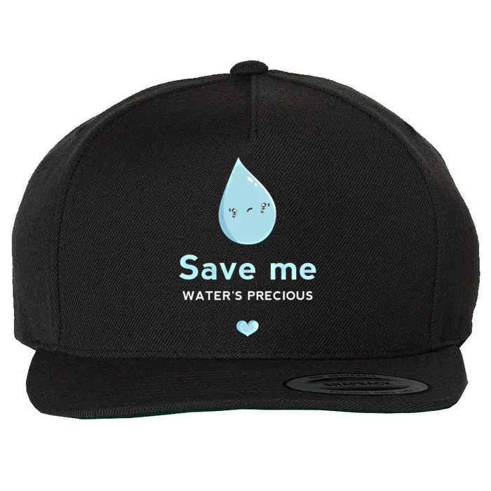 Save Me Water's Precious Gift Wool Snapback Cap