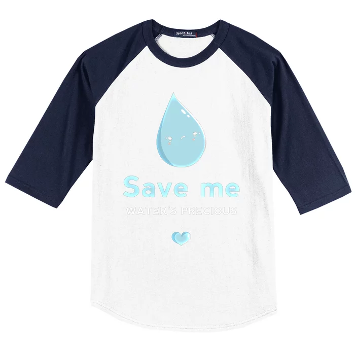 Save Me Water's Precious Gift Baseball Sleeve Shirt