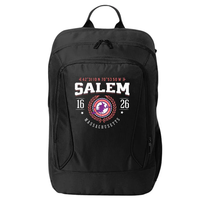 Salem Massachusetts Witch Tourist Souvenir Halloween City Backpack