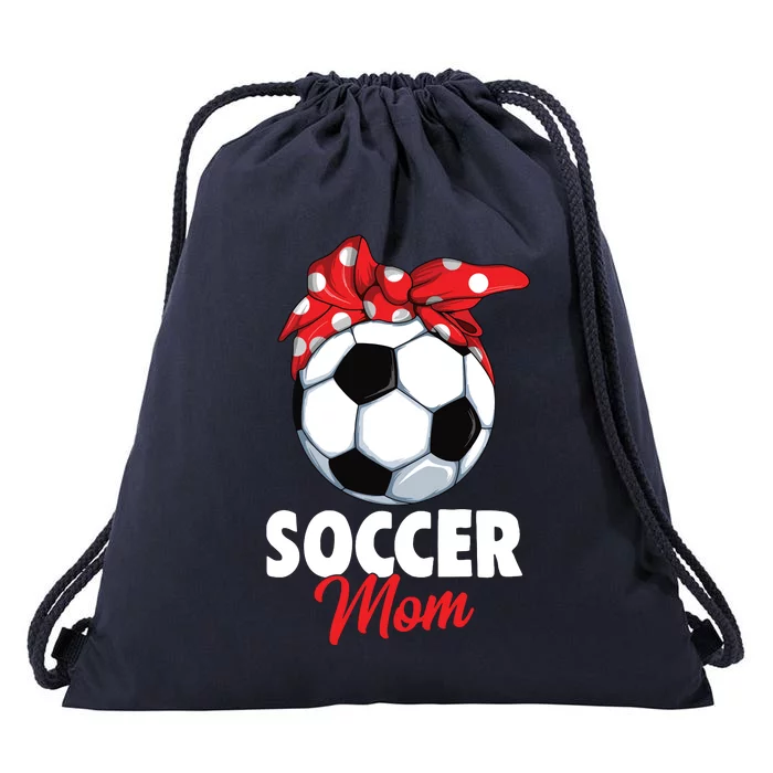 Soccer Mom Women Drawstring Bag