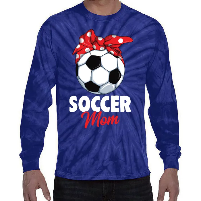 Soccer Mom Women Tie-Dye Long Sleeve Shirt